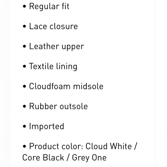 Adidas Women’s Run 70 2.0 White and Black Sneakers - Picture 6 of 16